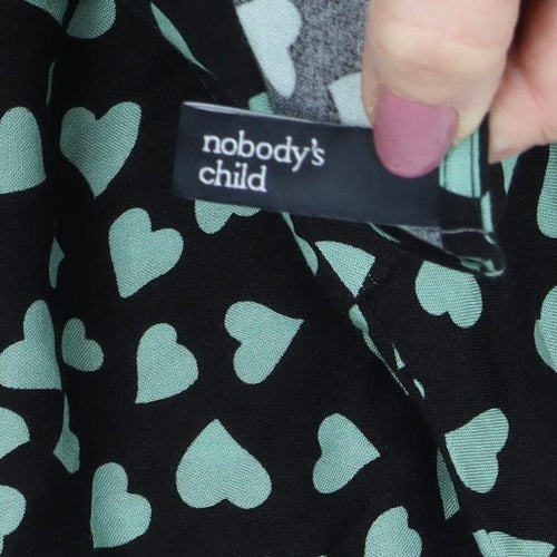 Nobody's Child Women's Black Viscose Dress - Size 18