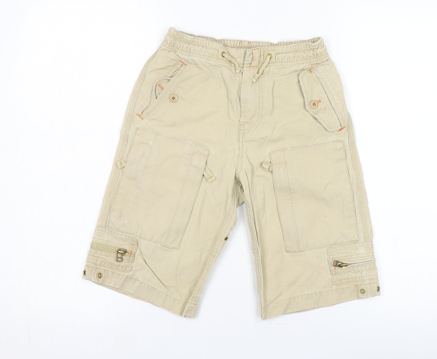 Gap Boys Beige Cargo Shorts, Cotton, Regular Fit, 6 Years
