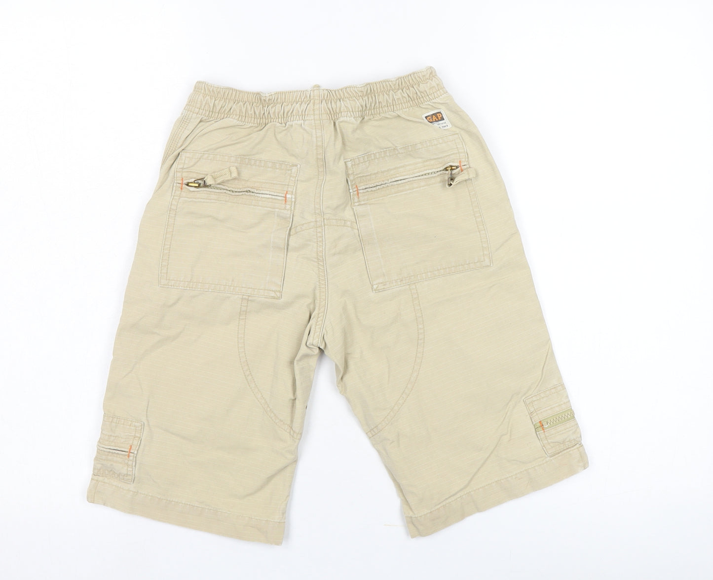Gap Boys Beige Cargo Shorts, Cotton, Regular Fit, 6 Years