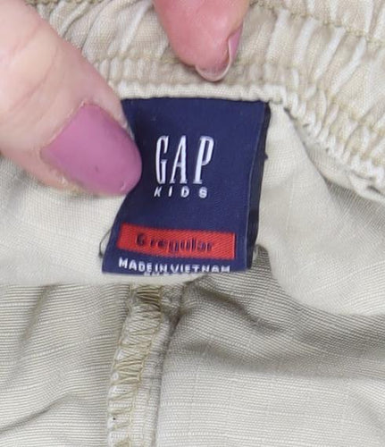 Gap Boys Beige Cargo Shorts, Cotton, Regular Fit, 6 Years