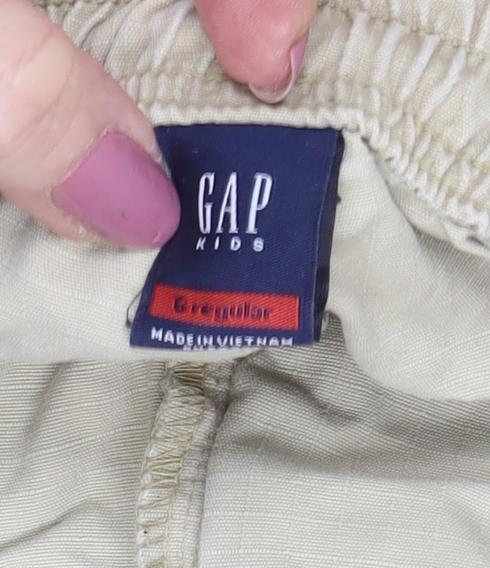 Gap Boys Beige Cargo Shorts, Cotton, Regular Fit, 6 Years