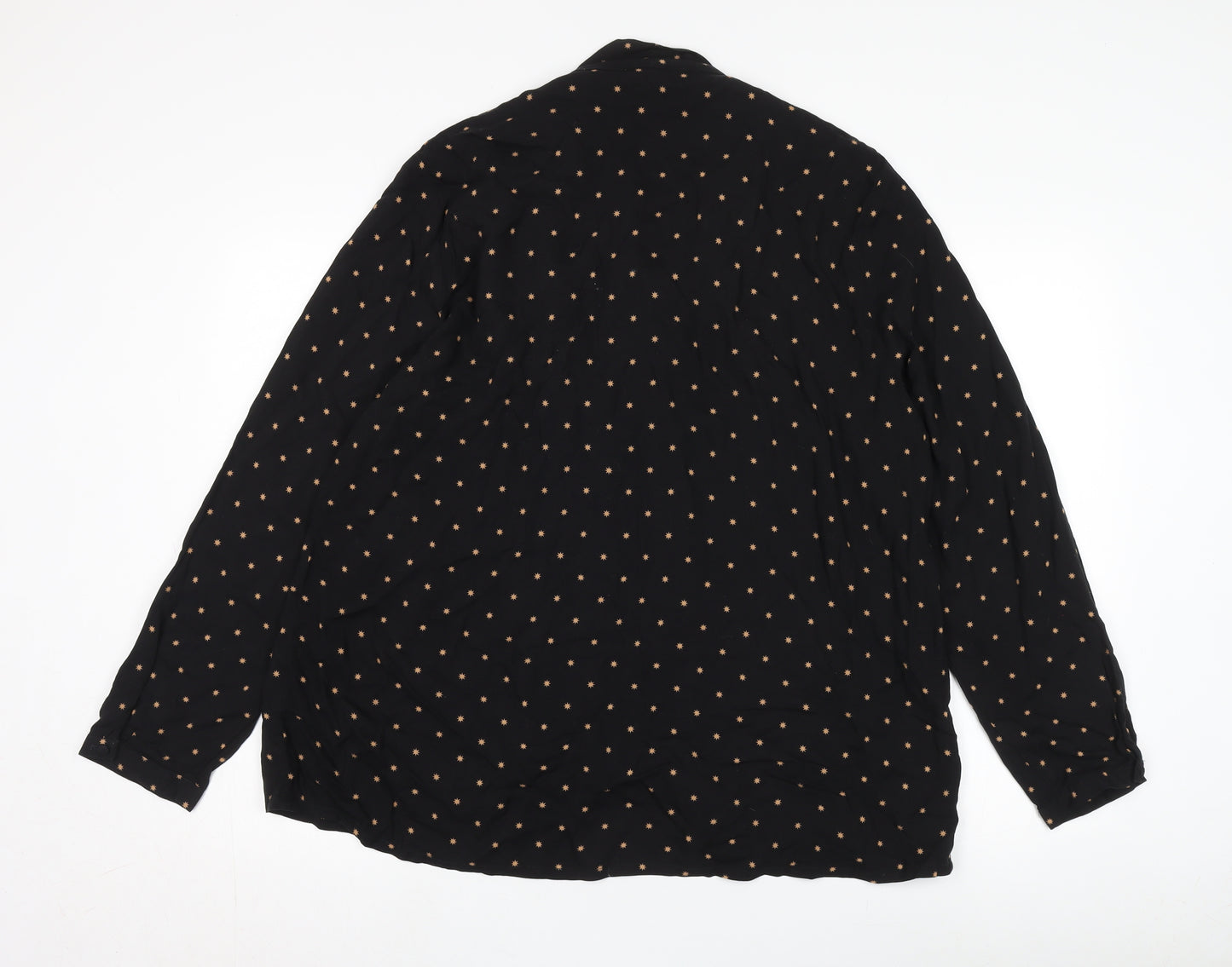 Joules Women's Black Viscose Blouse Size 20