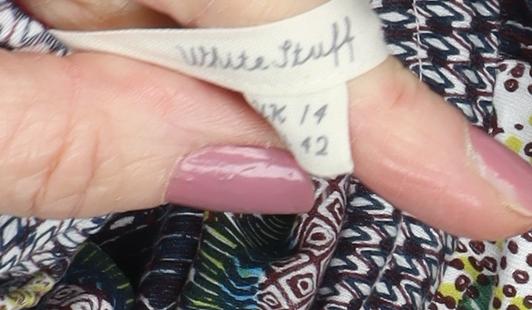 White Stuff Women Multicoloured Cotton Mini Dress