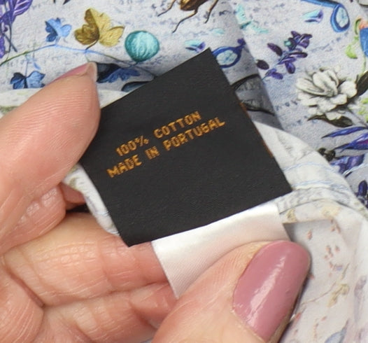 Simon Carter Men's Multicoloured Slim Fit Shirt