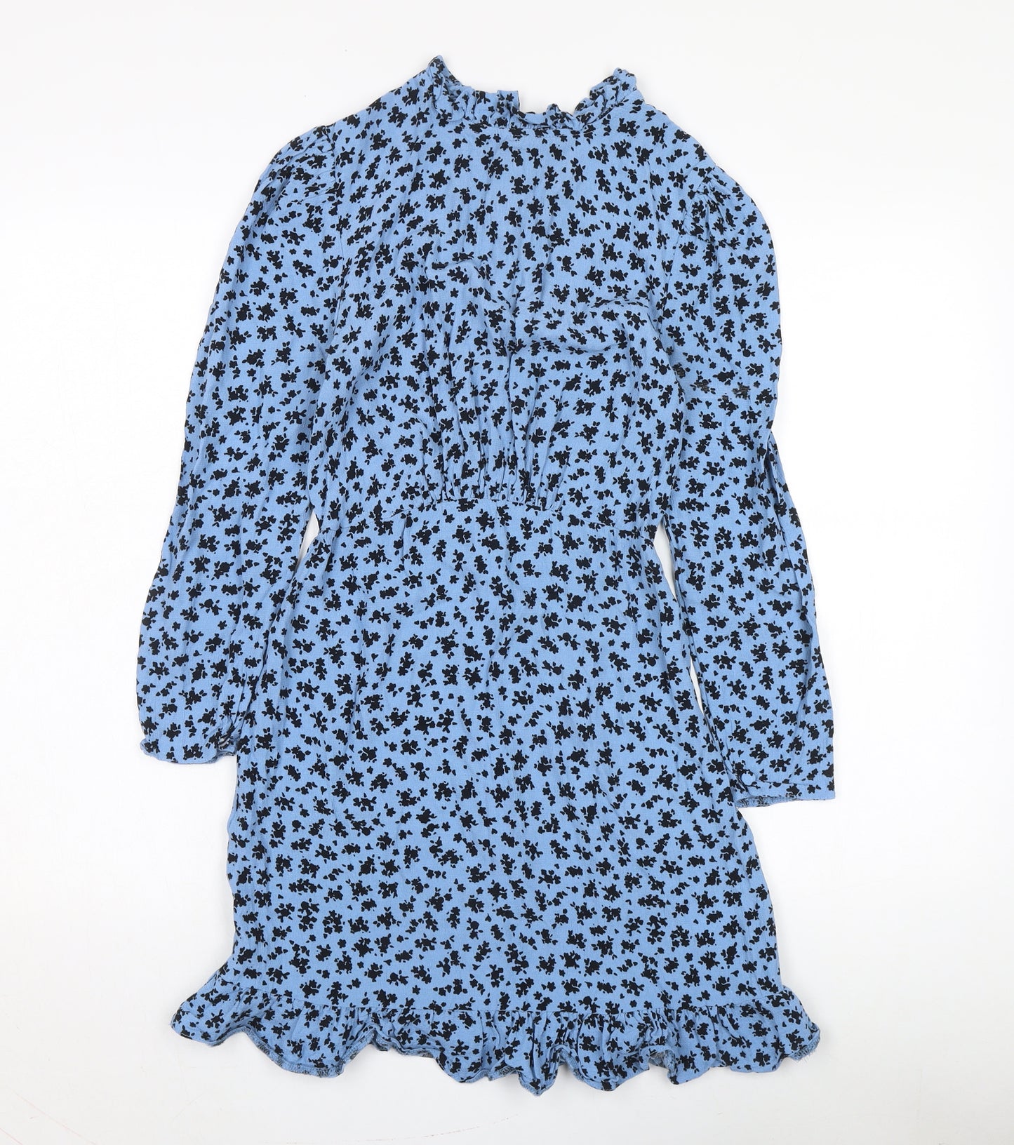 Nobody's Child Women's Blue Floral Dress Size 8
