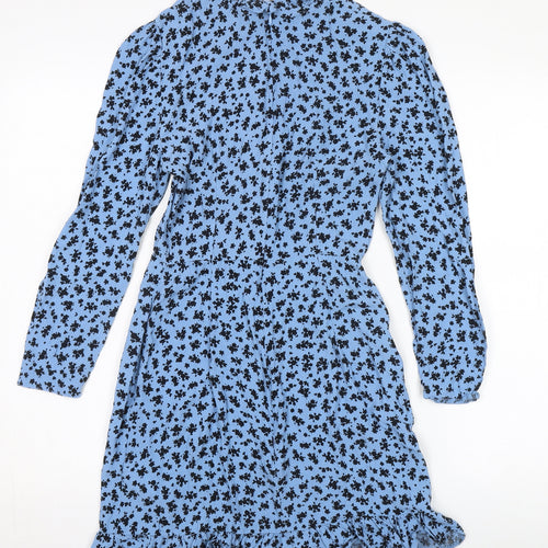 Nobody's Child Women's Blue Floral Dress Size 8