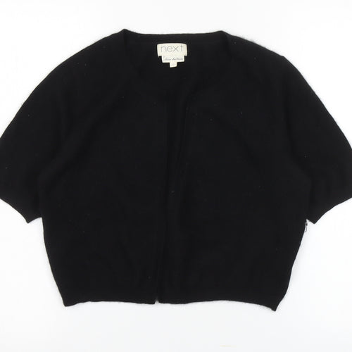 Next Women's Black Round Neck Cardigan Size 12