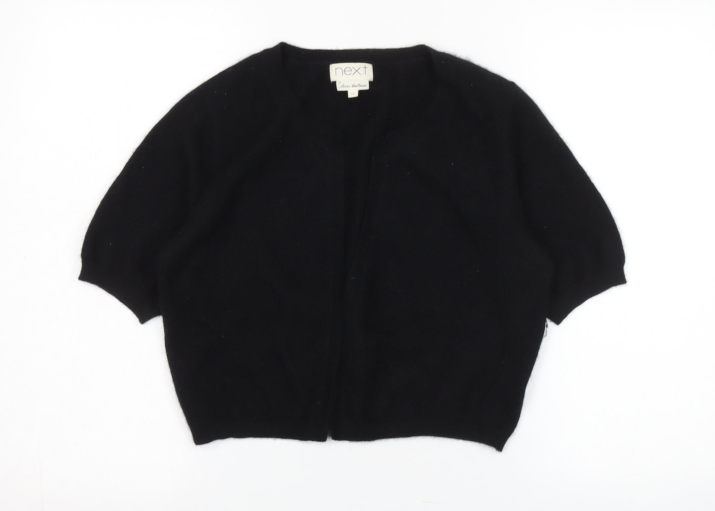 Next Women's Black Round Neck Cardigan Size 12