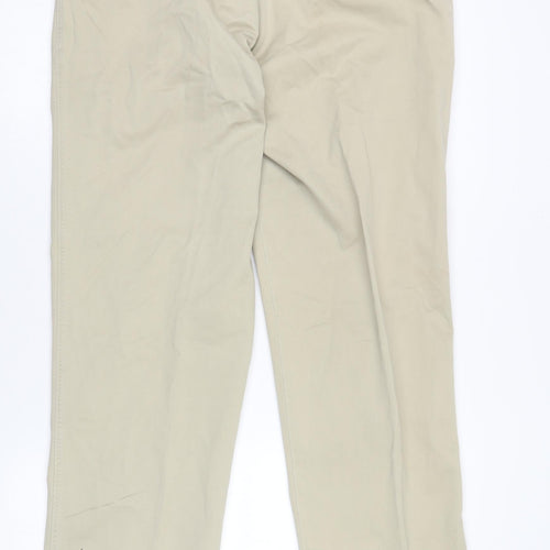 Levi's Men's Beige Chino Trousers, Size 34, Straight