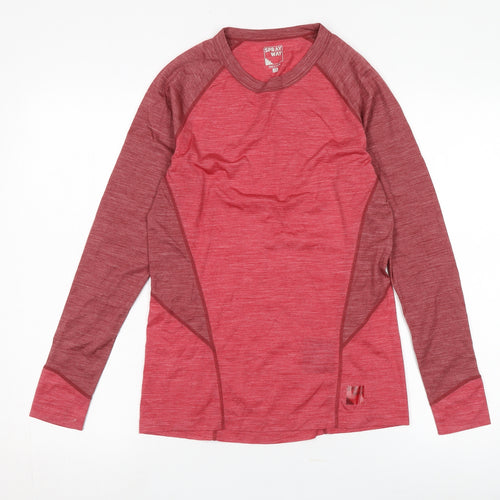 Sprayway Women's Red Long Sleeve Active T-Shirt Size 10