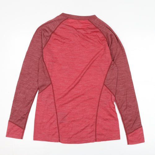 Sprayway Women's Red Long Sleeve Active T-Shirt Size 10