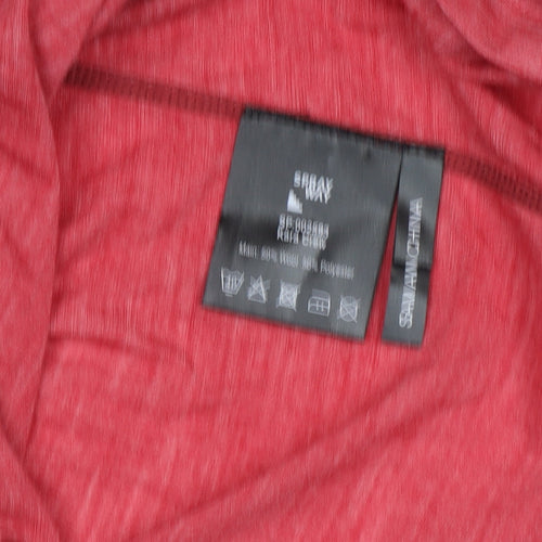 Sprayway Women's Red Long Sleeve Active T-Shirt Size 10