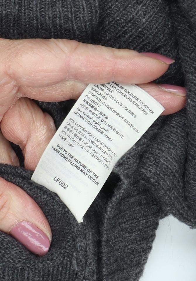 Superdry Men's Grey Wool Pullover Jumper M