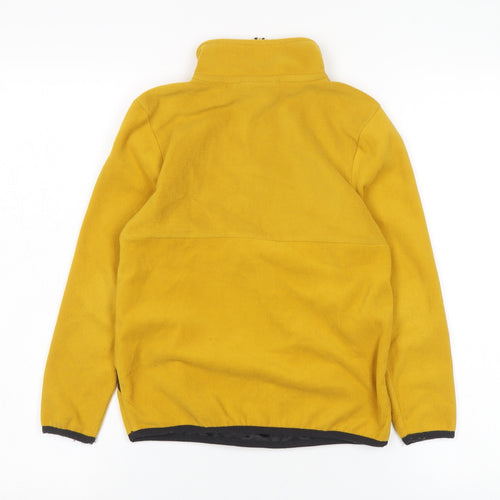Craghoppers Boys Yellow Fleece 1/2 Zip Sweatshirt 7-8 Years