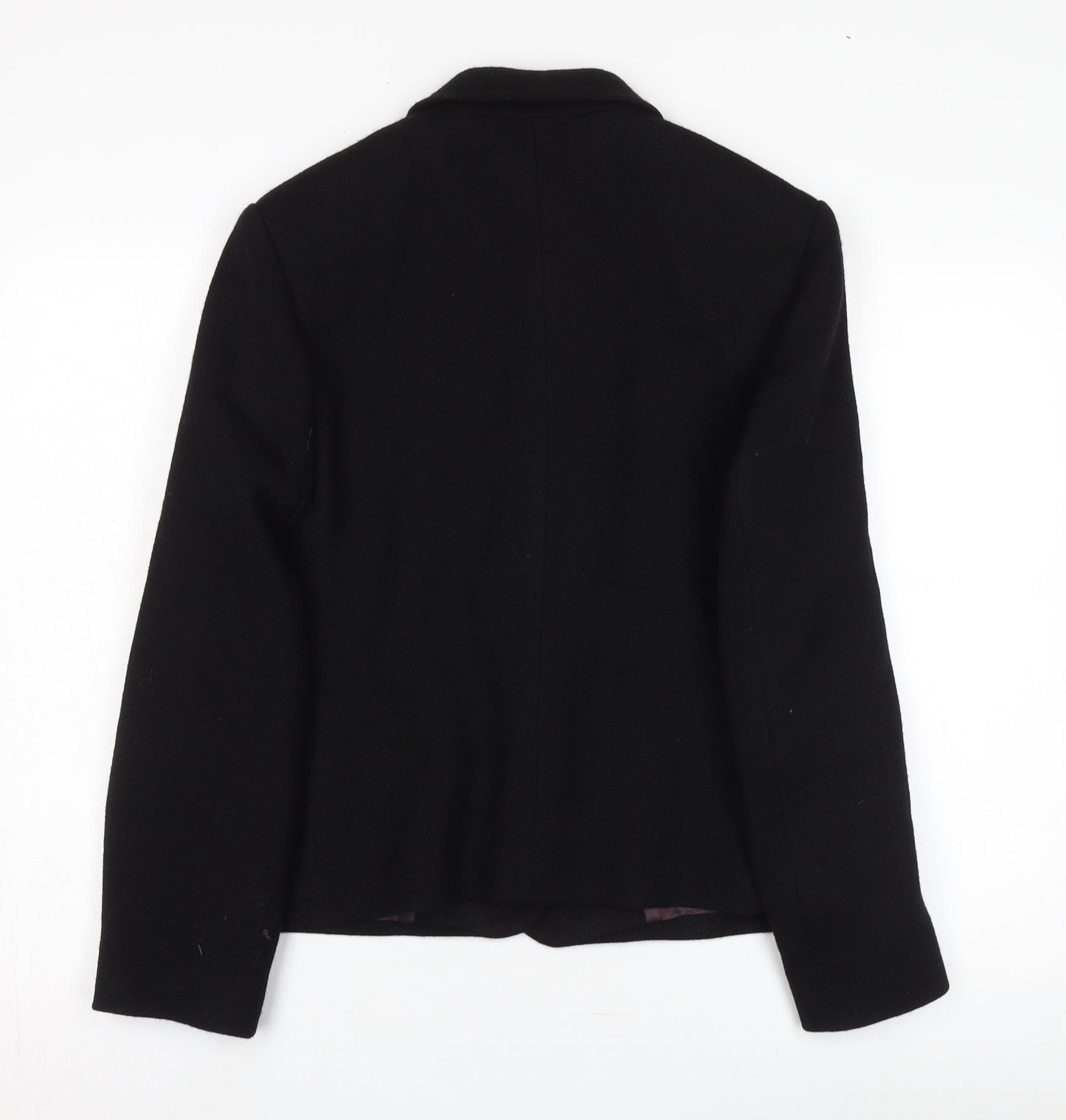 Marks and Spencer Women's Black Wool Jacket Size 18