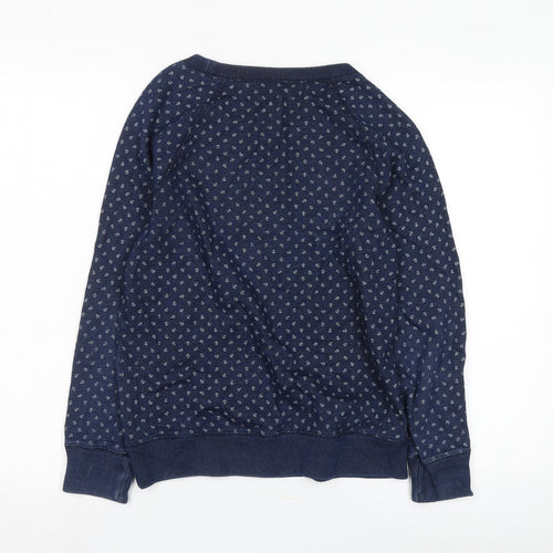 Jack Wills Women's Blue Pullover Sweatshirt Size 8