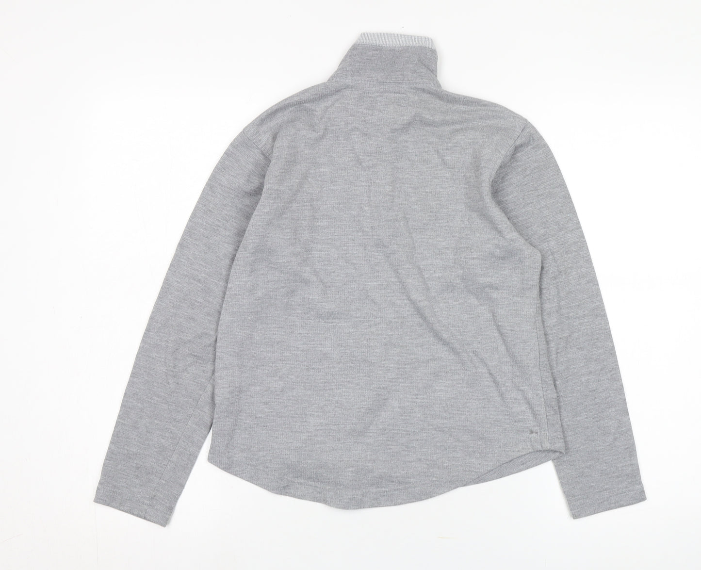 Berghaus Boys Grey 1/4 Zip Fleece Sweatshirt - 10 Years