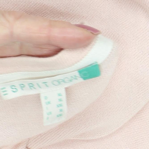 Esprit Women's Pink Cardigan, Size M, Cotton