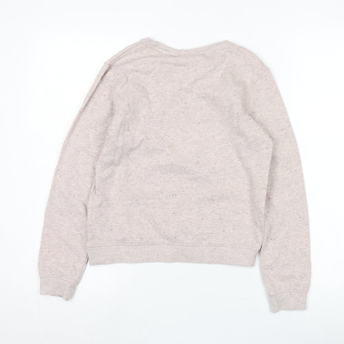 Tom Tailor Girls Beige Sweatshirt Size 12 with NEVER Graphic