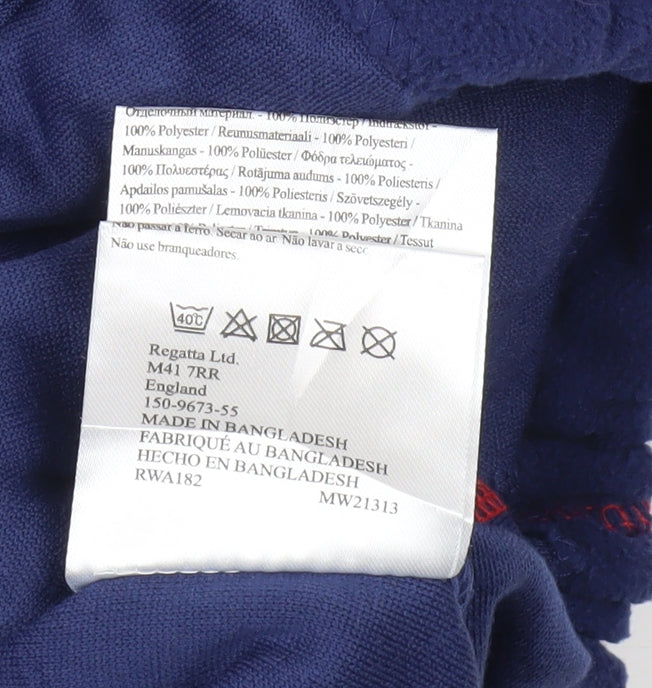 Regatta Women's Blue Full Zip Fleece Jacket Size 20