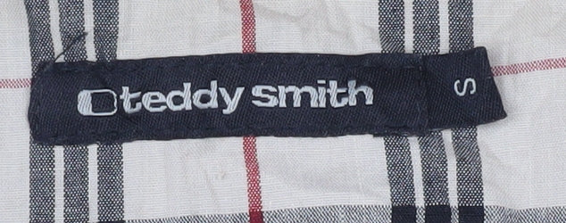 Teddy Smith Men's Beige Bomber Jacket S Casual