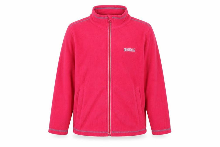 Regatta Girls Pink Fleece Jacket 7-8 Years Activewear
