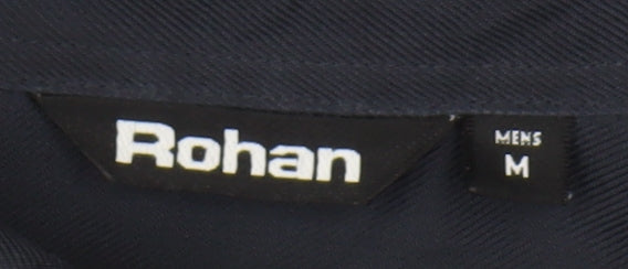 Rohan Men's Blue M Button-Up Long Sleeve Shirt