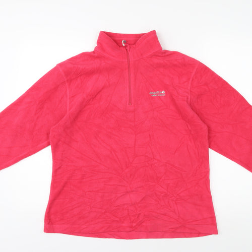 Regatta Women's Pink Fleece Pullover Sweatshirt UK 14