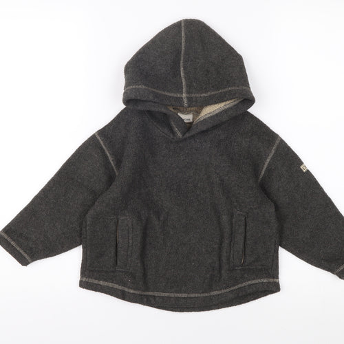 Cherokee Boys Grey Pullover Hoodie, 3-4 Years, Hooded Fleece