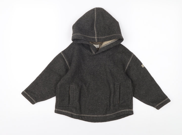 Cherokee Boys Grey Pullover Hoodie, 3-4 Years, Hooded Fleece