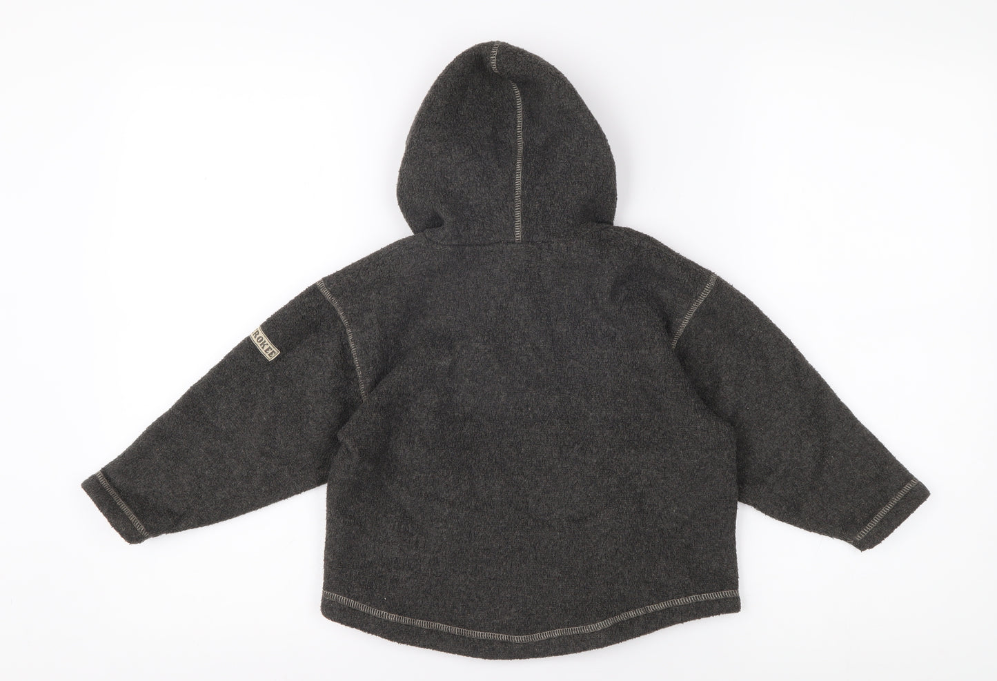 Cherokee Boys Grey Pullover Hoodie, 3-4 Years, Hooded Fleece