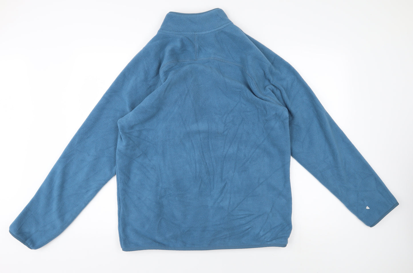 Marks and Spencer Men's Blue Fleece Jacket, M