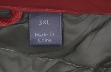 Marks and Spencer Men's Orange Puffer Waistcoat 3XL