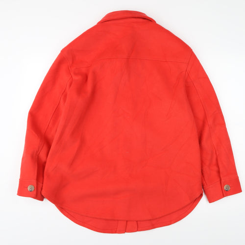 Marks and Spencer Women's Red Basic Jacket Size 12
