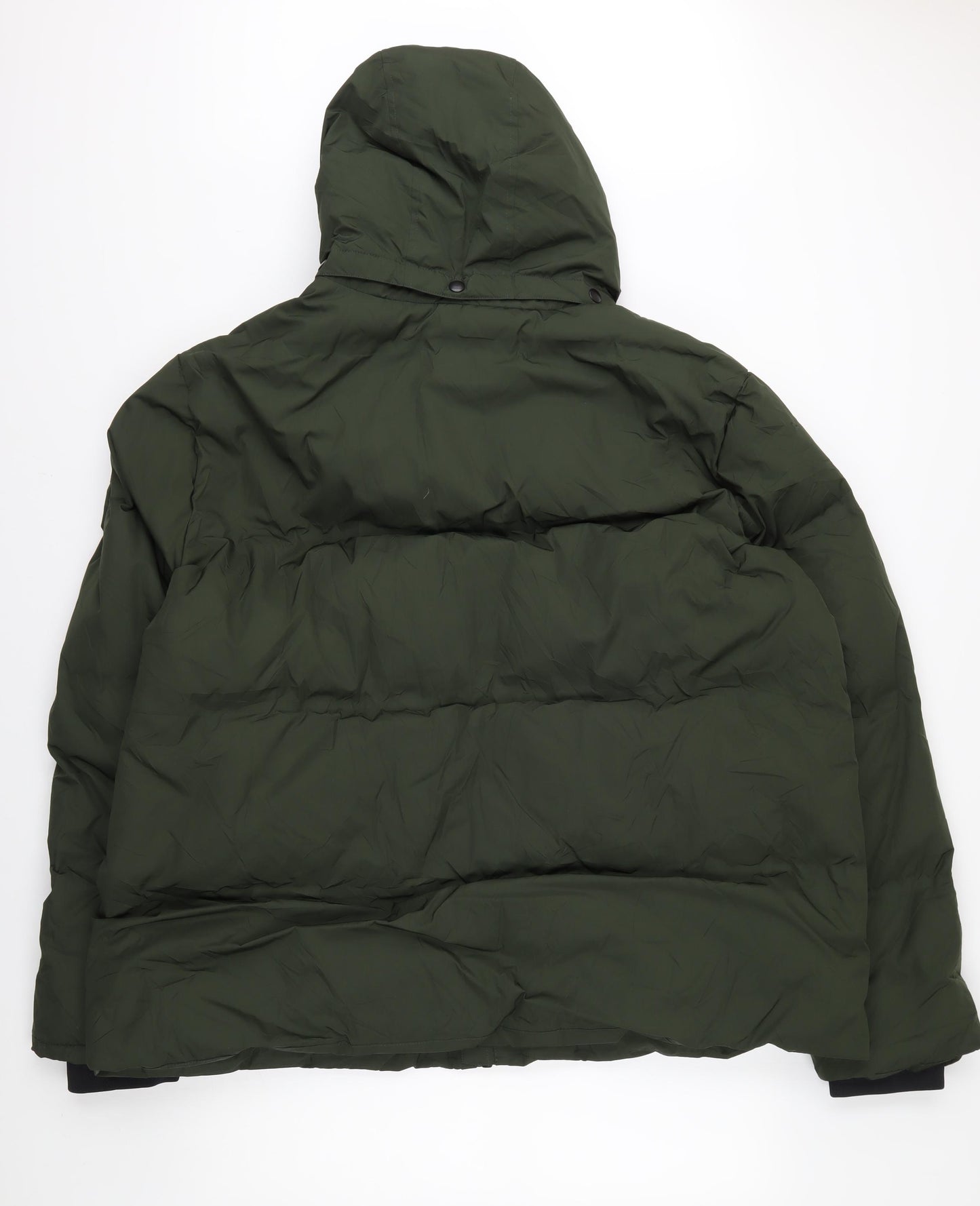 Marks and Spencer Men's Green 3XL Hooded Puffer Jacket