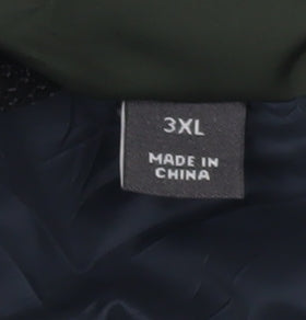 Marks and Spencer Men's Green 3XL Hooded Puffer Jacket