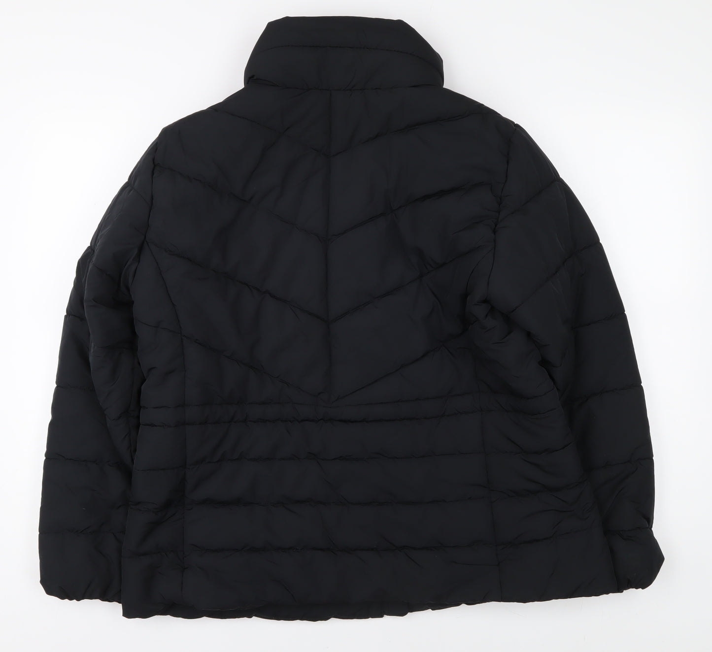 Marks and Spencer Women's Black Size 16 Puffer Jacket