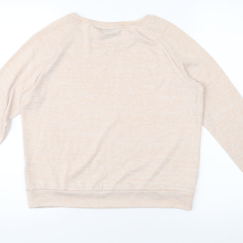 New Look Girls Beige Pullover Jumper, Size 12-13, Casual Wear