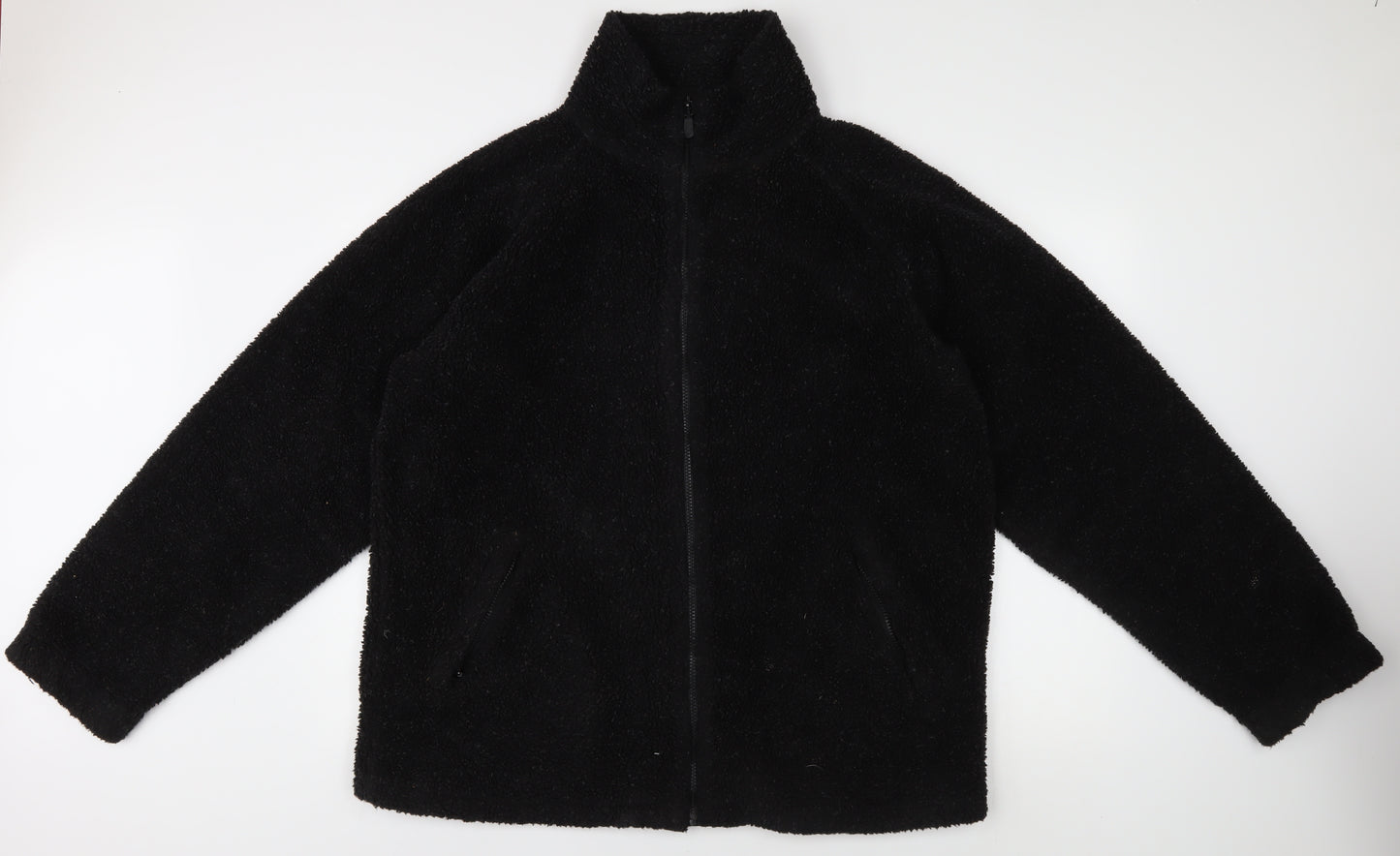 Maximum Performance Men's Black Basic Jacket, XL, Full Zip