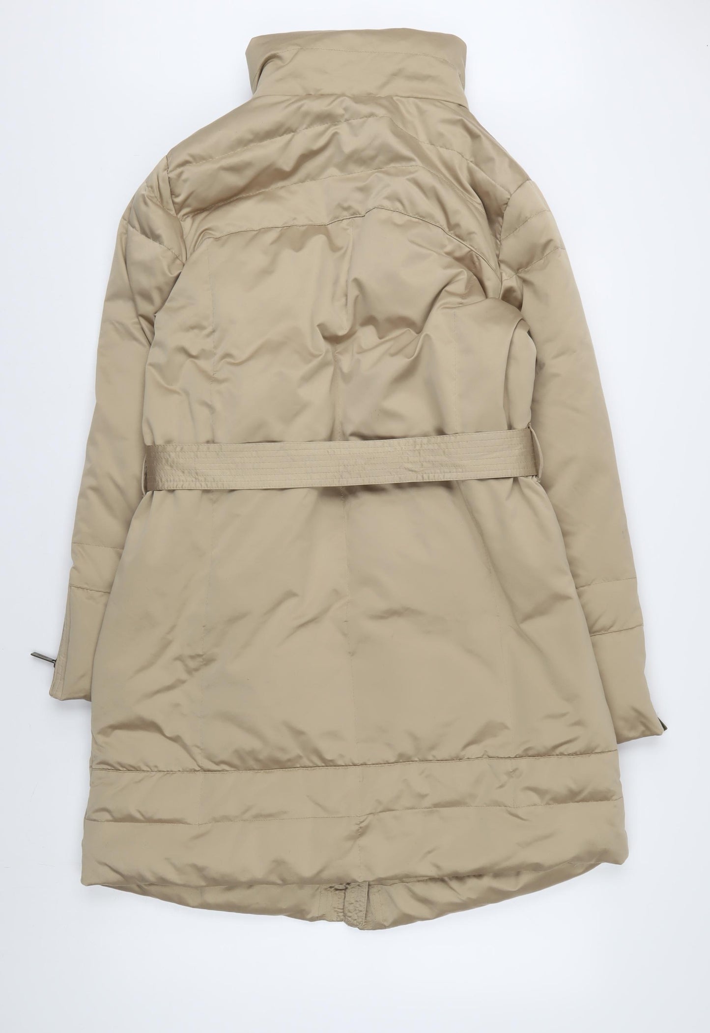 Marks and Spencer Women's Beige Puffer Coat Size 14