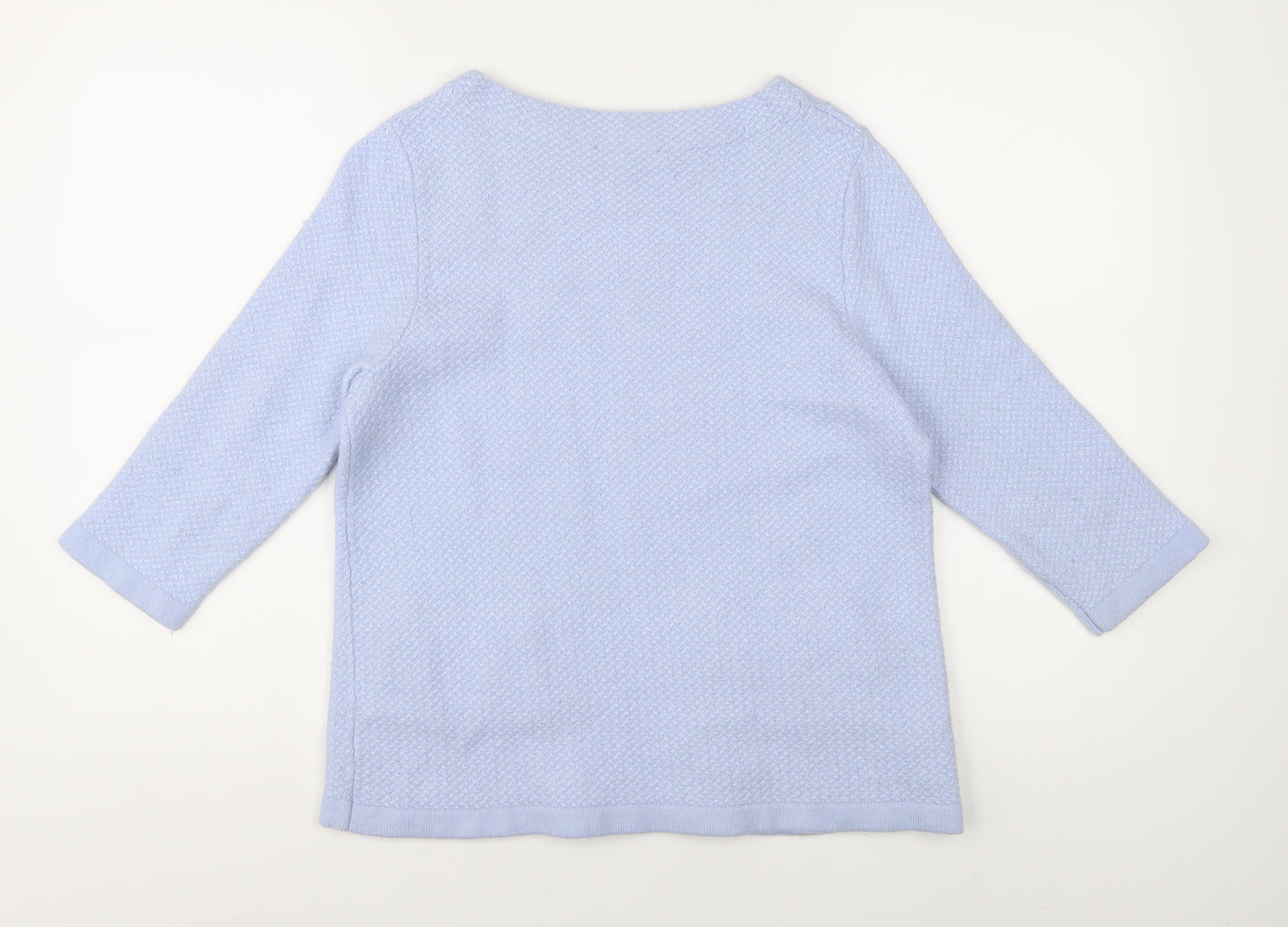 Laura Ashley Women's Blue Pullover Jumper Size 14