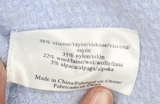 Laura Ashley Women's Blue Pullover Jumper Size 14