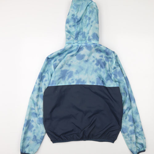 H&M Boys' Blue Tie Dye Windbreaker Jacket, 12-14Y