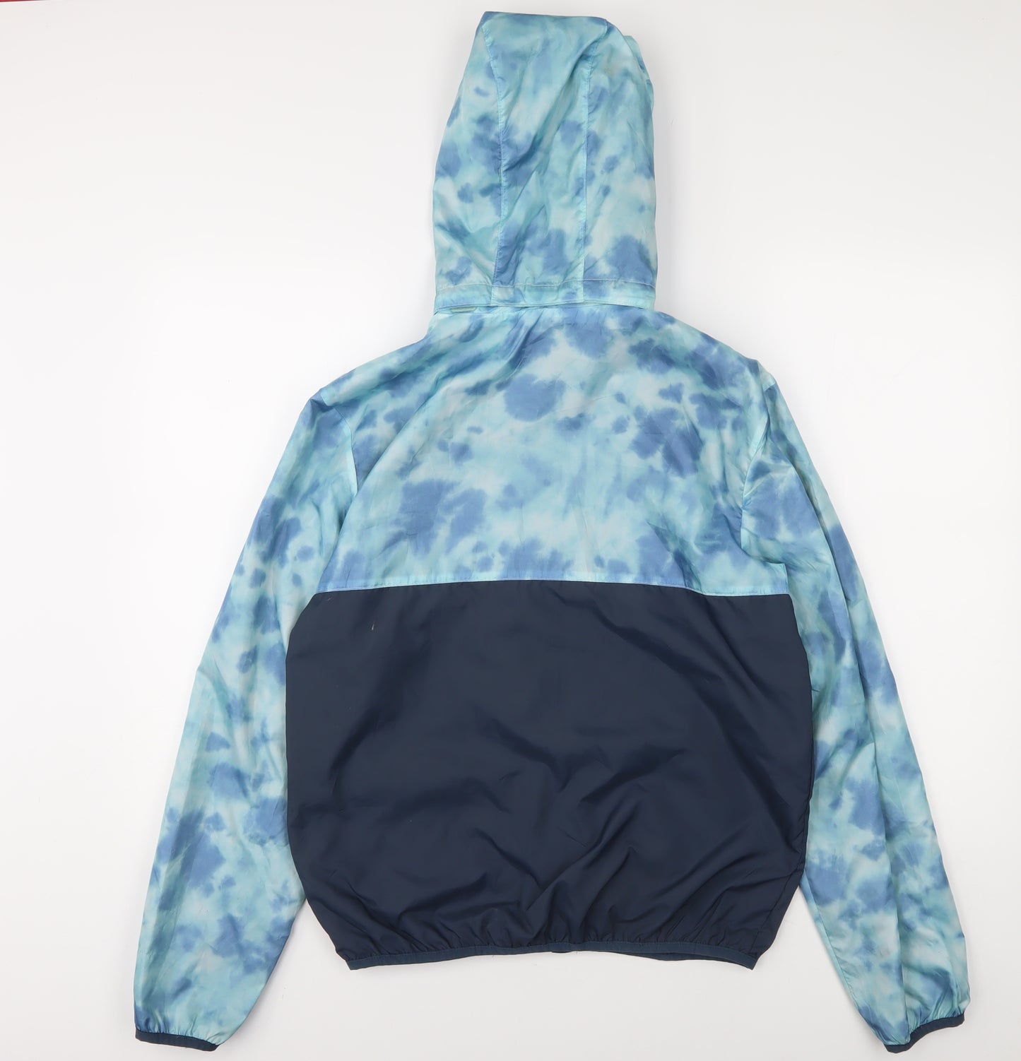 H&M Boys' Blue Tie Dye Windbreaker Jacket, 12-14Y