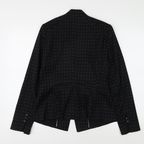 White House Black Market Women's Black Suit Jacket, Size 14