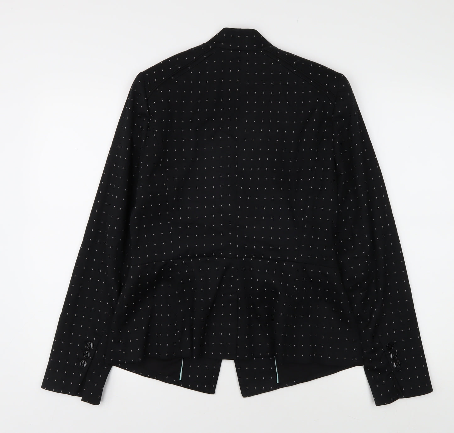 White House Black Market Women's Black Suit Jacket, Size 14