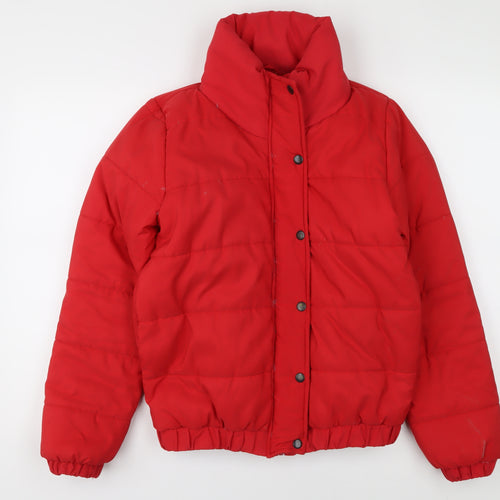 Lasula Women's Red Puffer Jacket Size S