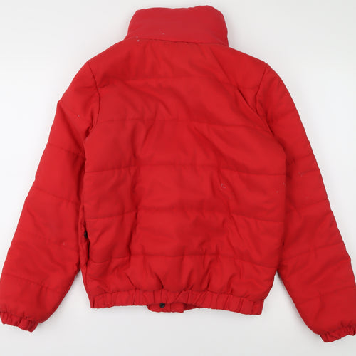 Lasula Women's Red Puffer Jacket Size S