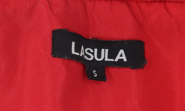 Lasula Women's Red Puffer Jacket Size S