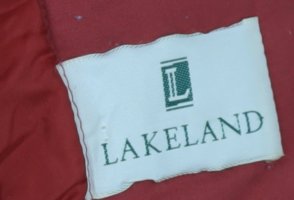 Lakeland Men's Red Quilted Jacket Size 12